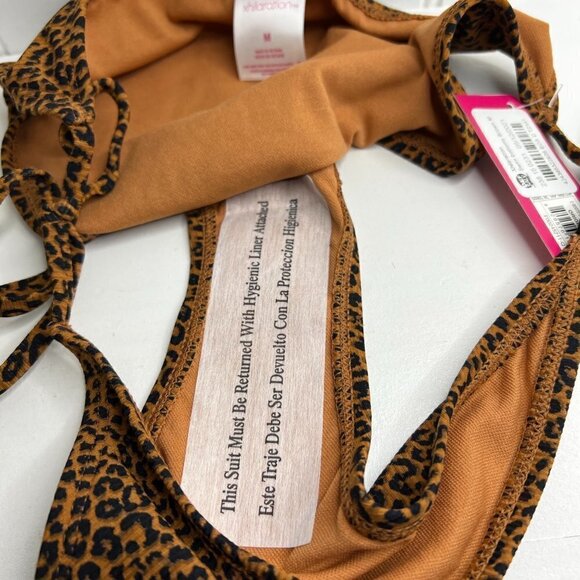 Xhilaration -Juniors' Ribbed String Hipster Bikini Bottom Size M - Picture 7 of 7